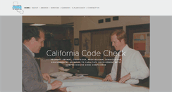 Desktop Screenshot of californiacodecheck.com